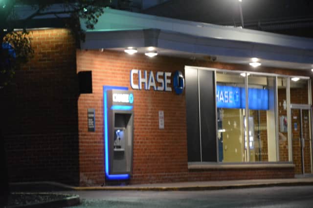 The Chase bank branch in Millwood.