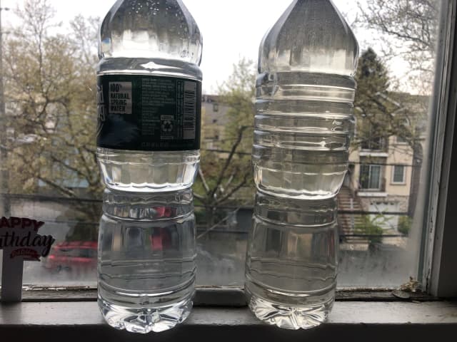 boiled water vs bottled water