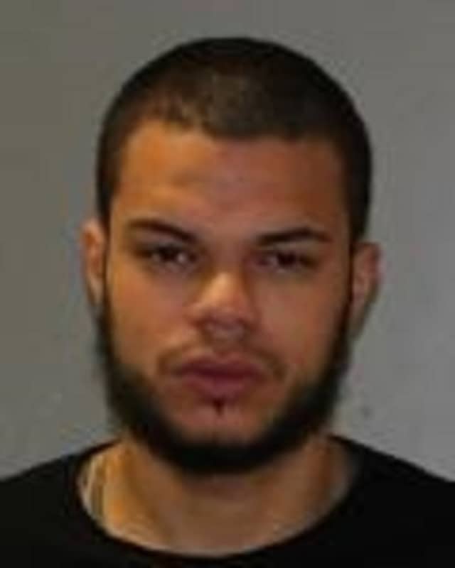 Brian R. Estrella, 25, of West Haverstraw, was charged with heroin possession after a traffic stop Tuesday on I-87.