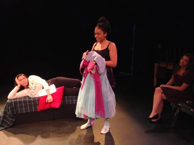 Here's a scene from the rehearsal of "Pretty Girl," one of last year's contest winners.