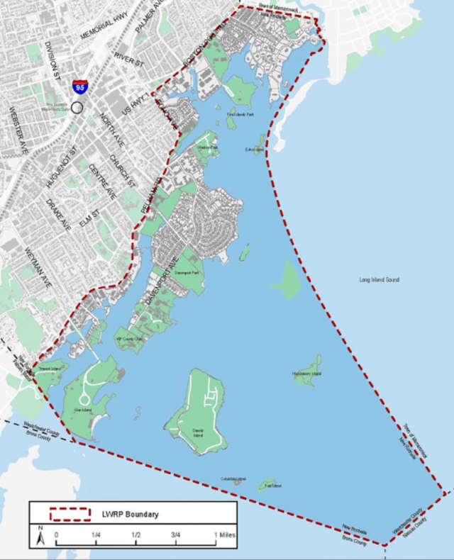 New Rochelle will hold a meeting to discuss its local waterfront revitalization program.