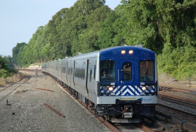 A man standing on the railroad tracks near Milford was hit and killed by a Metro-North train.