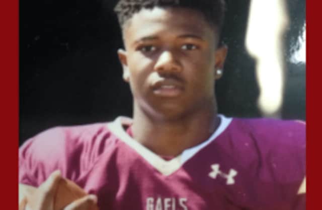 Malkelm Morrison of Stamford is a defensive back at Ioan Prep in New Rochelle, and is in the running for USA Football's "Heart of a Giant" award