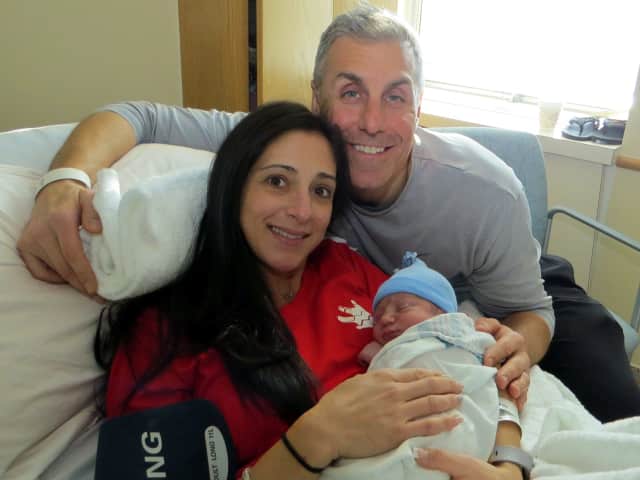 Bridgeport Hospital’s first baby of 2018 is Nico Anthony Mastronardi, with parents Lisa and Michael.