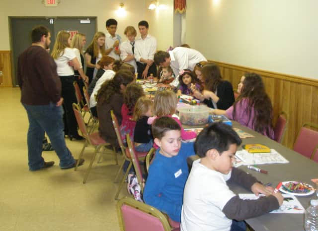 From the 2014 community Thanksgiving feast in Wanaque. 
