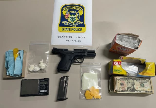 A Connecticut man is facing charges after authorities reported he was found in possession of crack cocaine, fentanyl, and drug paraphernalia.