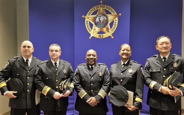 Bergen Sheriff S Command Staff Sworn Nearly A Century Combined Of