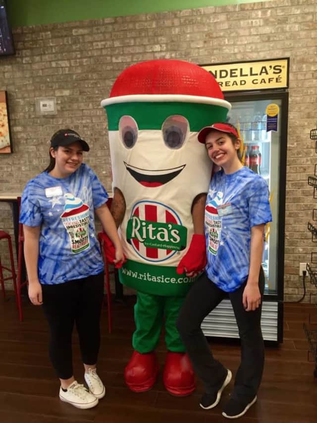 Rita's, a chain [urveyor of Italian ices and frozen custard, will be giving away free cups of Italian ice on Monday, March 20, to celebrate the first day of spring, and its 25th anniversary.