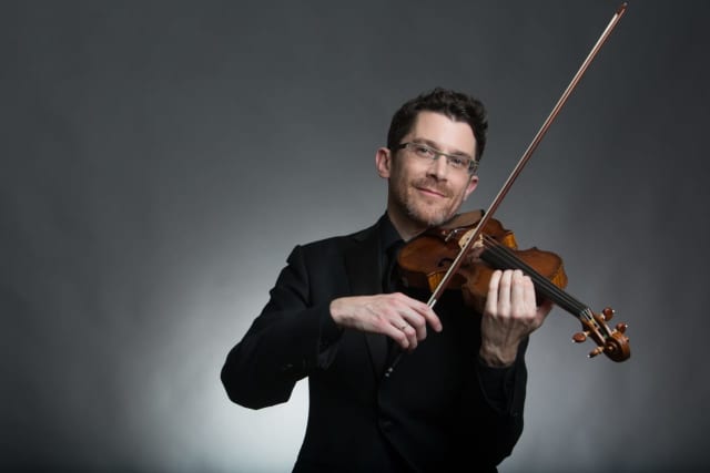 Violinist Robert Zubrycki