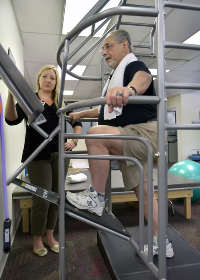 Rockland County resident Nicholas Longo, 74, was so pleased with the results of his participation in the prehabilitation program at The Valley Hospital in Ridgewood that he re-enrolled to prepare for his second knee-replacement.