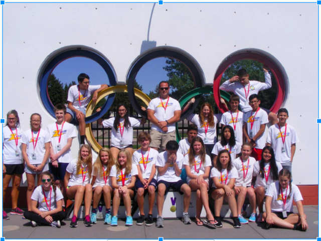ZEUS swim team of Norwalk recently took 22 members to train at the Olympic Training Center in Colorado.