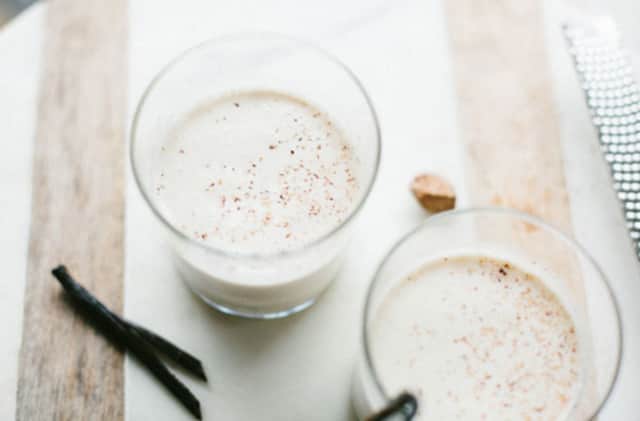 Spice up your eggnog this winter with a dash of vanilla.