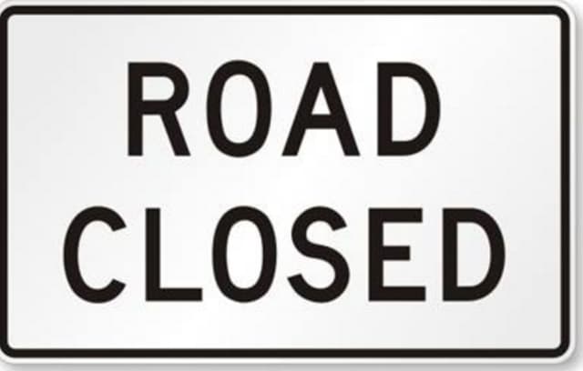 Road closure