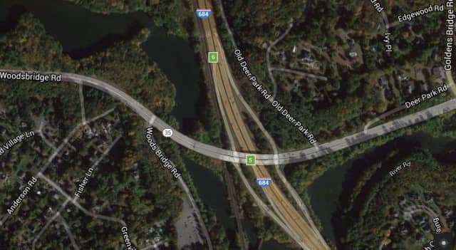 The interchange of I-684, Route 35 and the Saw Mill Parkway.