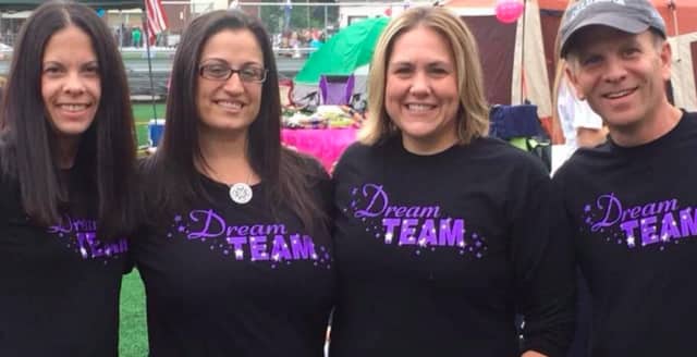Members of the Dream Team at Ramsey's 2015 Relay For Life event.