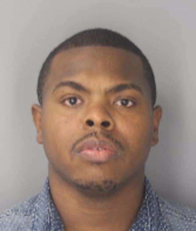 Lamarr Adams, 28, of the Bronx was arrested in the Village of Irvington on Thursday night. Adams was charged after being chased on foot by Town of Greenburgh police, who said he was carrying two large bags of drugs believed to be cocaine.
