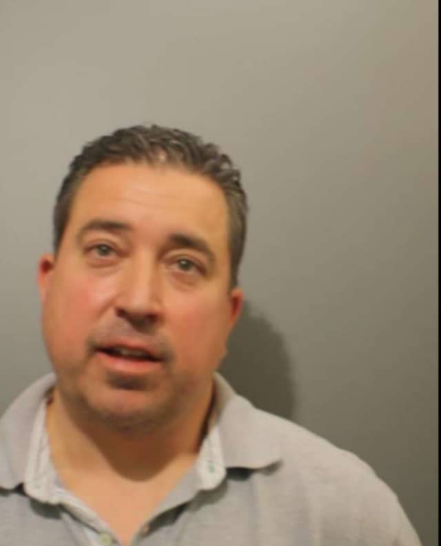Richard J. Cannone, 42, of Monroe is charged with allegedly driving under the influence and other charges after allegedly stopped while driving on three tires in Wilton.
