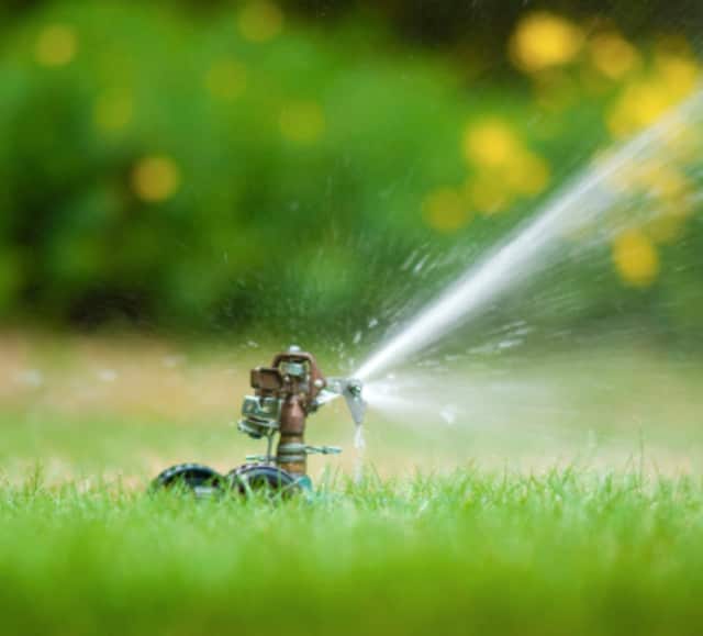 Greenwich is asking residents to stop watering lawns and landscaping.