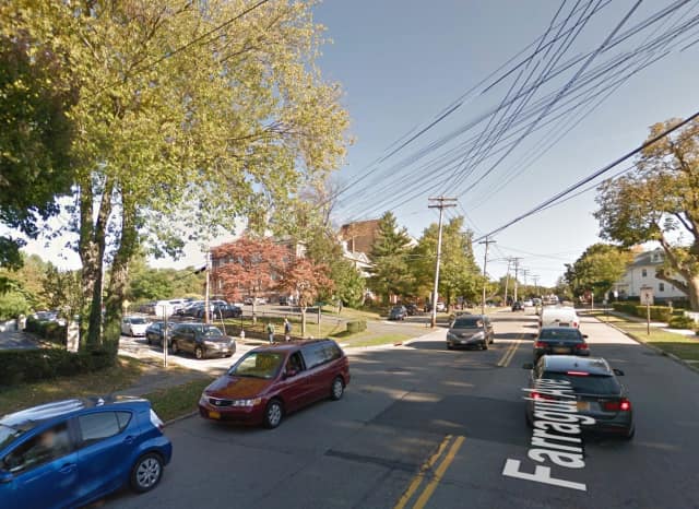 A pedestrian was reportedly struck near the intersection of Farragut Avenue and Hillside Avenue.