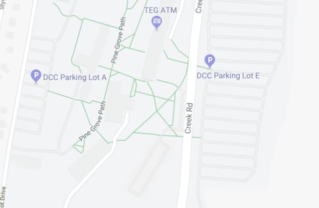 A man's body was found near a Dutchess Community College parking lot.