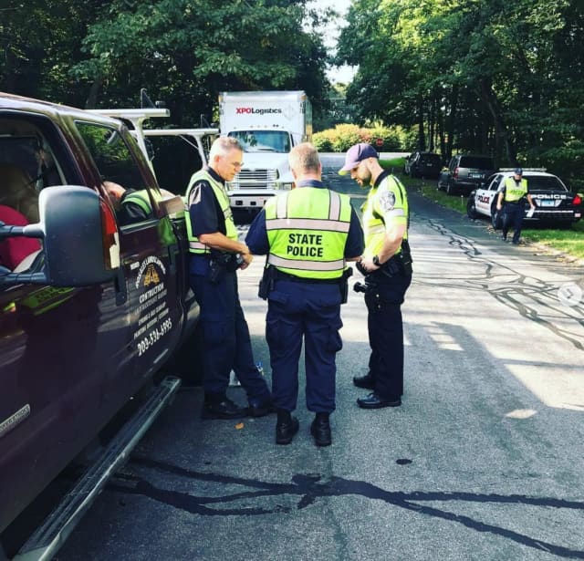 Connecticut State Police and members of the New Canaan Police Department conducted a special detail on Oct. 10.