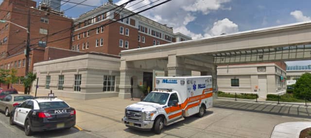 A Jersey City man was arrested after allegedly refusing to leave Bayonne Medical Center last week.