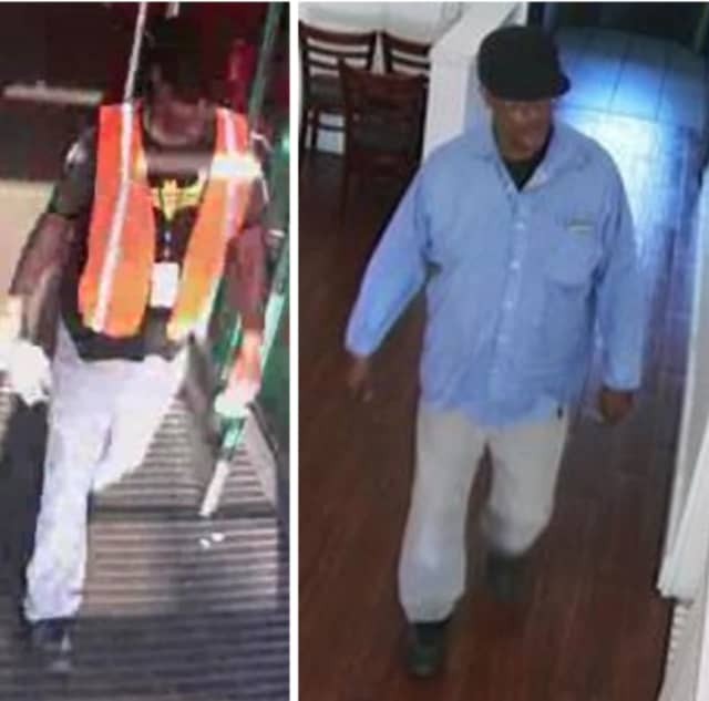 Police are on the lookout for a man suspected of stealing cash and a debit card from a wallet belonging to an employee at North Country Gas (105 Main Street) on Friday, July 19.