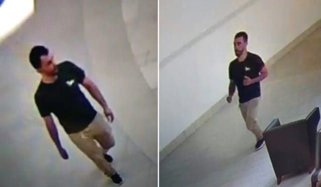 Police are looking to identify the man shown above regarding suspicious activities that occurred at the Danbury Fair Mall on Monday, Aug. 26.