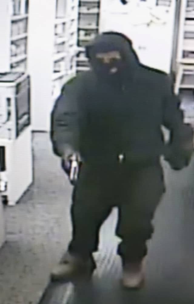 Town of Newburgh Police is asking the public for help identifying a man wanted in connection with an armed robbery.