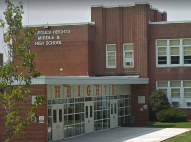 Hasbrouck Heights High School athletes and a school bus driver were taken to the hospital with minor injuries after a crash Tuesday evening in Lodi.