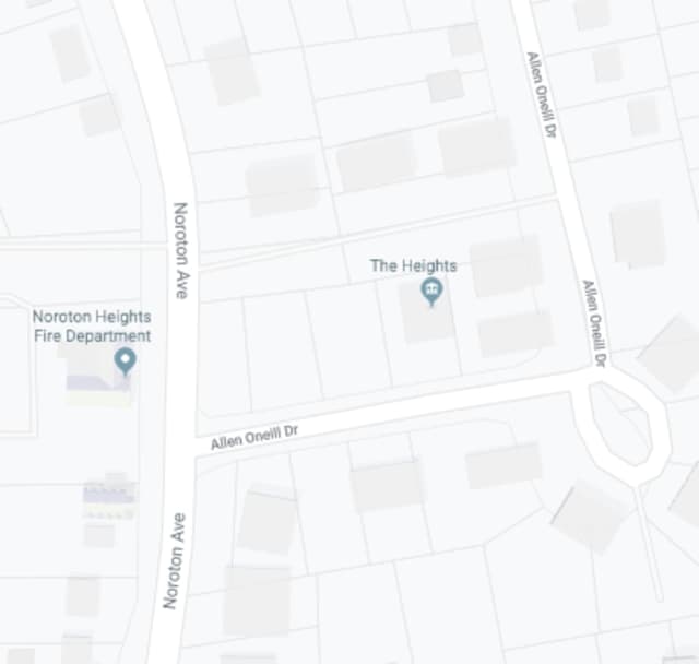 Area of Allen O'Neill Drive/Noroton Avenue in Darien
