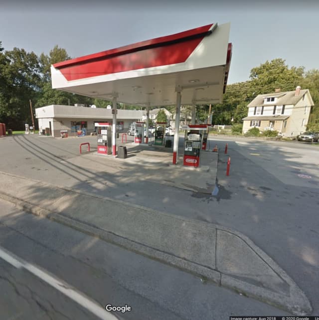 The lastest gas station to be held up at gunpoint in the Town of Newburgh.