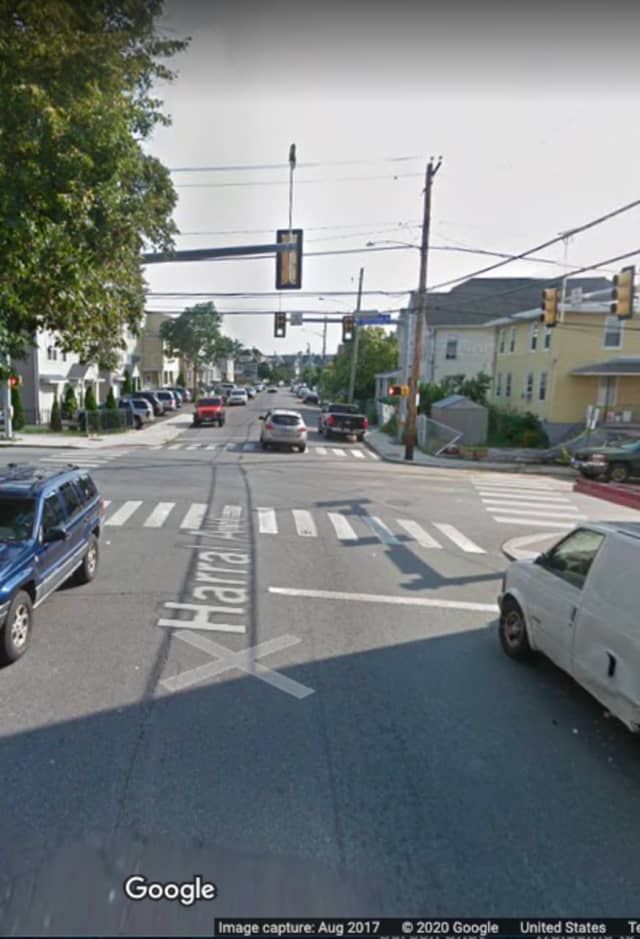 The intersection of Harral Avenue and Pequonnock Street in Bridgeport.