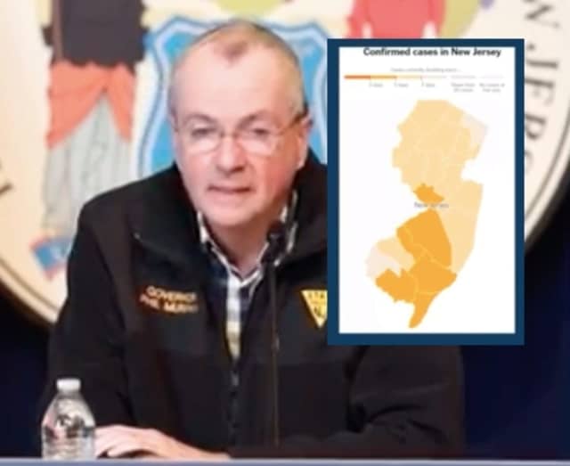 Cases take at least seven days to double in Salem and Bergen counties, which is "encouraging," Gov. Phil Murphy said Friday.
