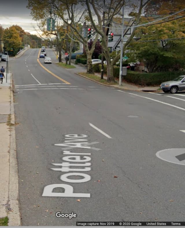 Potter Avenue and Pierce Street in New Rochelle.