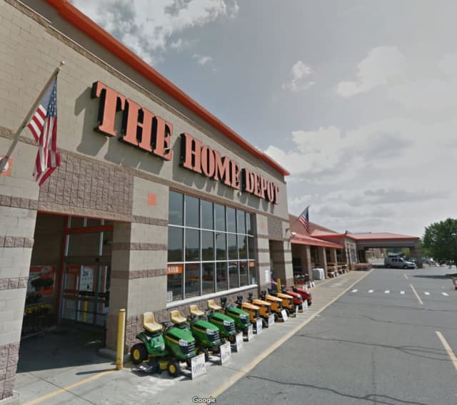 Home Depot on North Road in the Town of Poughkeepsie