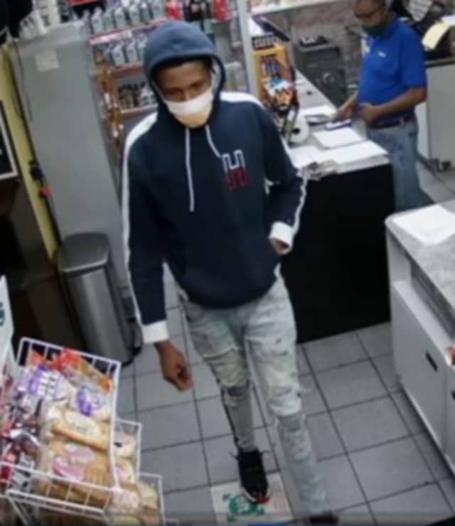 A man, pictured above, shot a gun near the 800 block of South 14th Street around 10 p.m. on Friday, July 24, Newark Public Safety Director Anthony F. Ambrose said in a release.