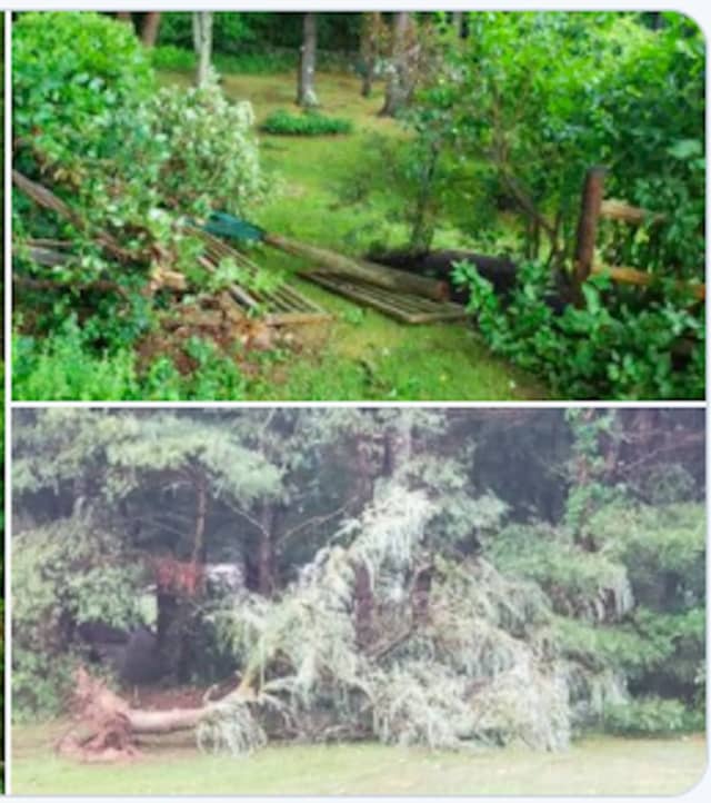 In Norfolk, located in northwestern Connecticut near the Massachusetts border, damage was severe.
