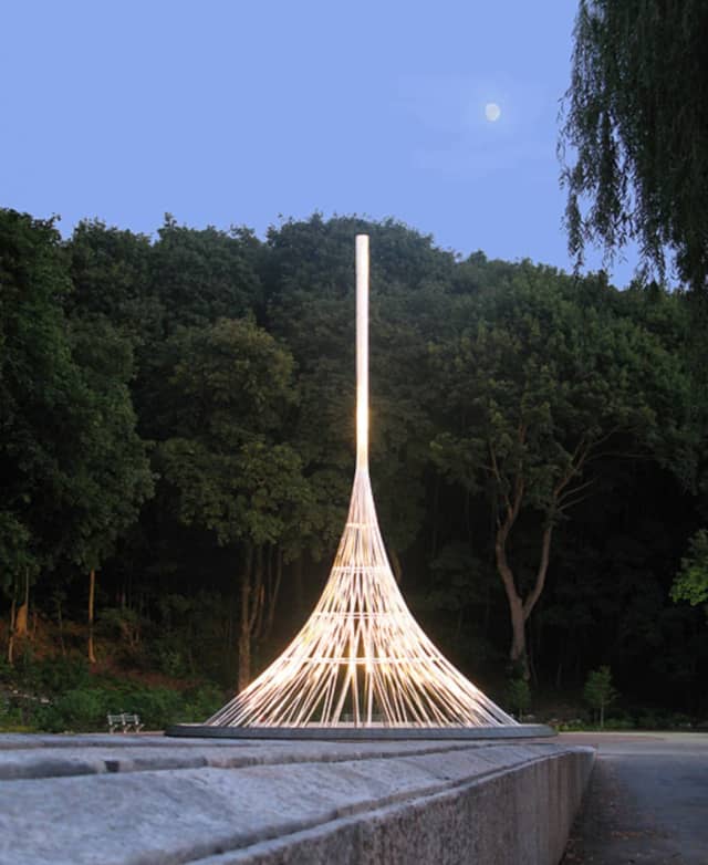 Photo of "The Rising," the Westchester County, NY, 9/11 memorial.