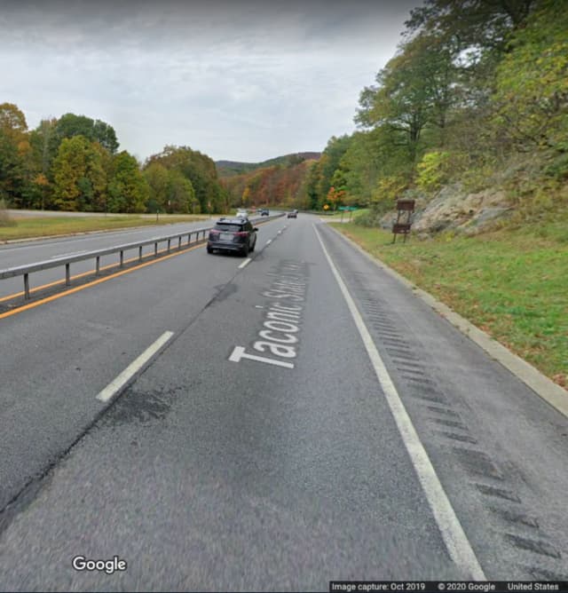 The Taconic Parkway near Hortontown Hill Road in Kent.