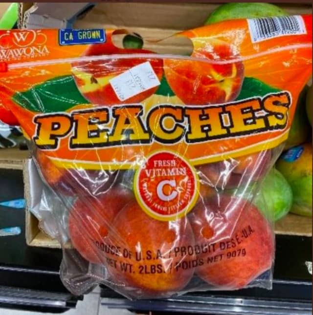 Bagged Peaches