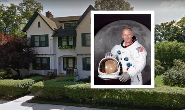 Buzz Aldrin's childhood home at 25 Princeton Pl., in Montclair apparently has a pending offer.