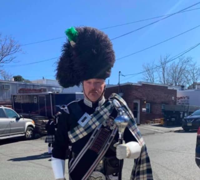 Shawn Kelly was a member of the Union County Police/Fire Pipes and Drums.