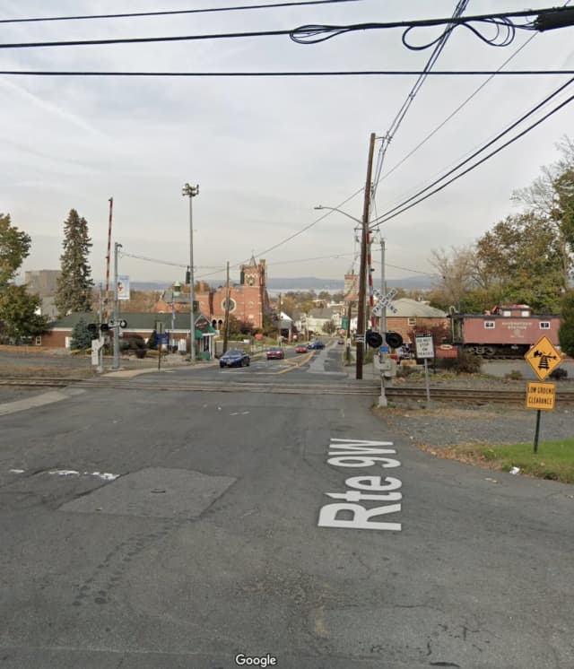 The man was struck on Route 9W in Haverstraw