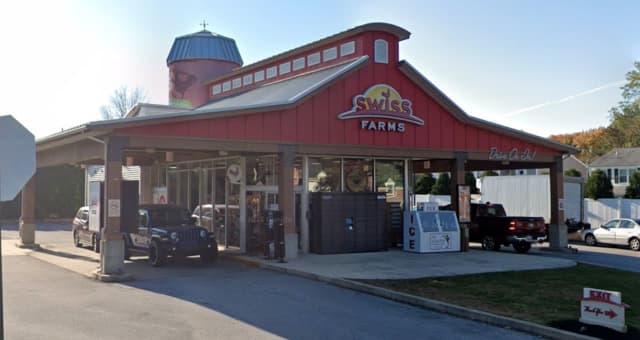 Farm Stores — a drive-thru supermarket now open in Newton — is celebrating its grand opening with free samples, raffles and more. The chain has more than 30 locations, many of them doing business as 'Swiss Farms.' (Above: Folsom, PA Store)