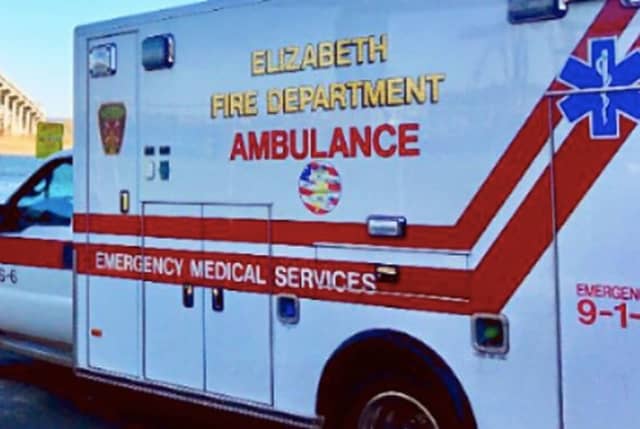 Elizabeth Fire Department Ambulance