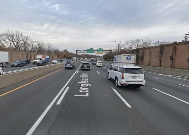 The Long Island Expressway in Nassau County