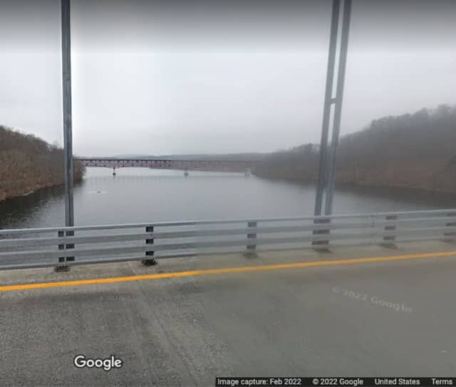 The Taconic Parkway over the Croton Reservoir in Yorktown.