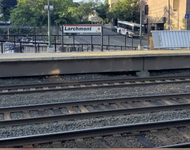 A person on the tracks near the Larchmont Station was hit and killed.