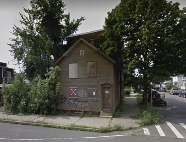 OneHolyoke CDC is seeking to demolish a home (pictured here) on Lyman Street.